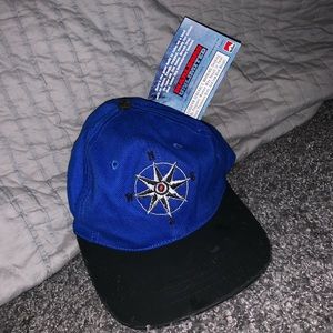 Marlboro Unlimited Blue Compass Strapback Hat